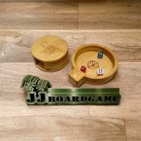 嘴嘴木製骰塔